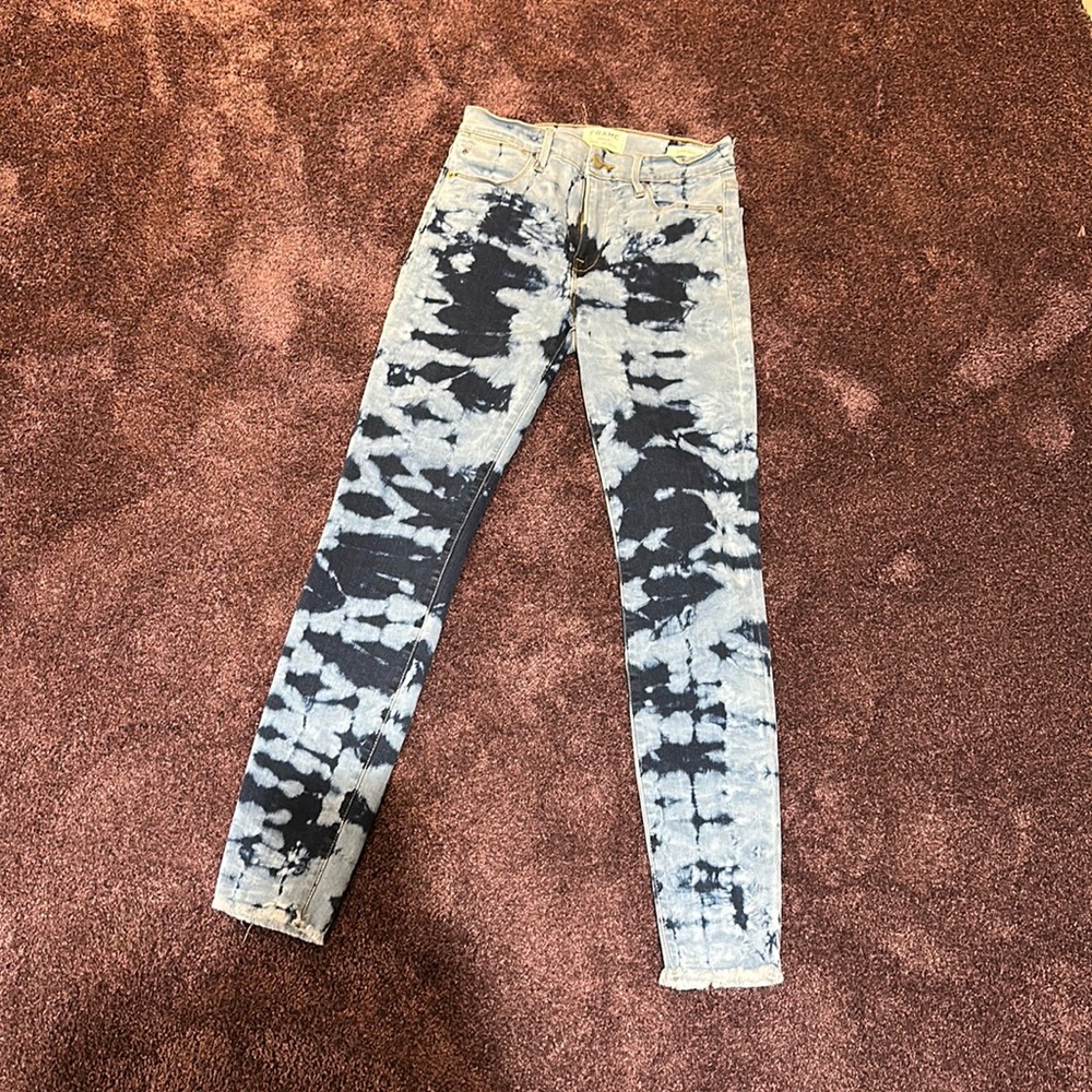 Frame Le High Skinny blue jeans size 27